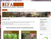 Tablet Screenshot of efa-sarl.fr